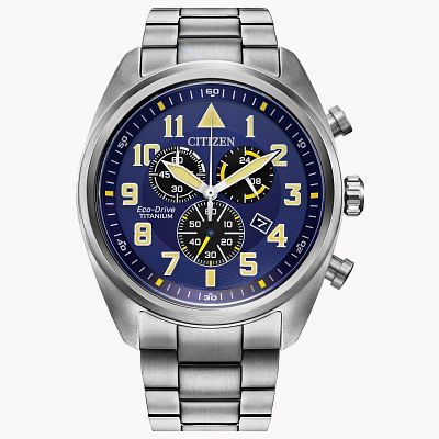 Reloj citizen titanium wr 100 alarm chronograph sales