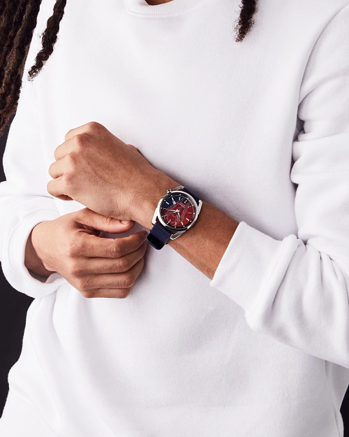 Spider-Man Red Dial Leather Strap AW1680-03W | CITIZEN Spider-Man Red Dial Leather Strap AW1680-03W | CITIZEN