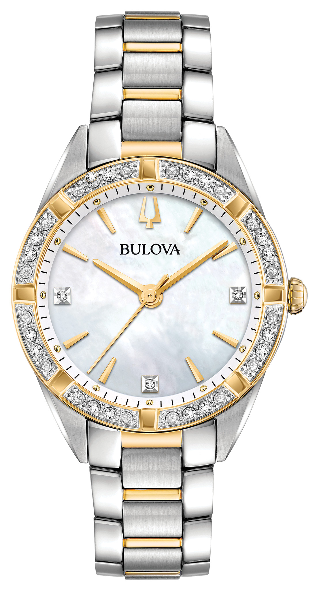 bulova women's diamond watch