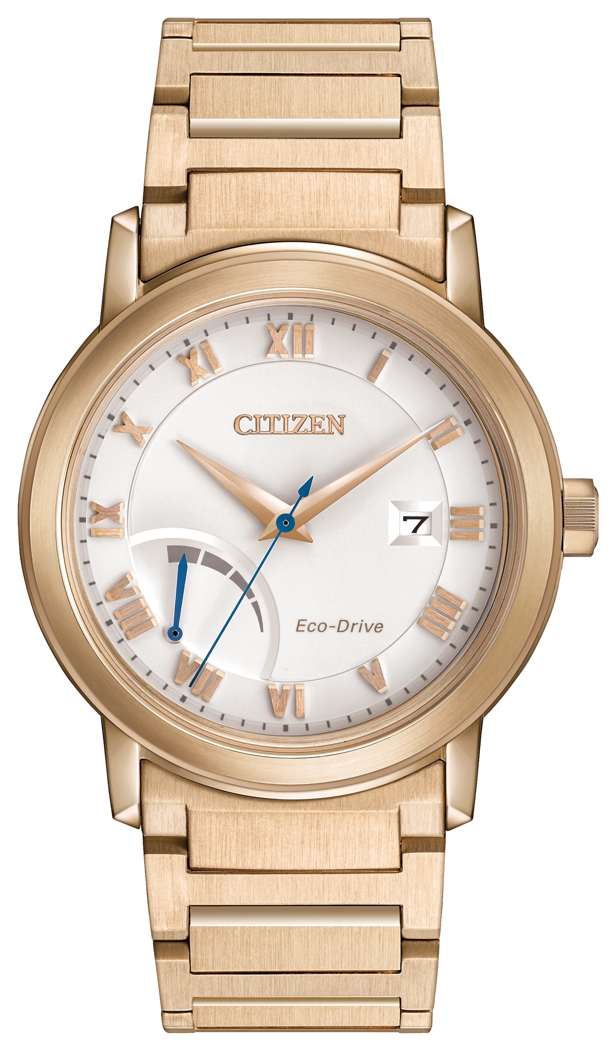 Citizen Power Reserve Eco-Drive Rose Gold Watch | CITIZEN