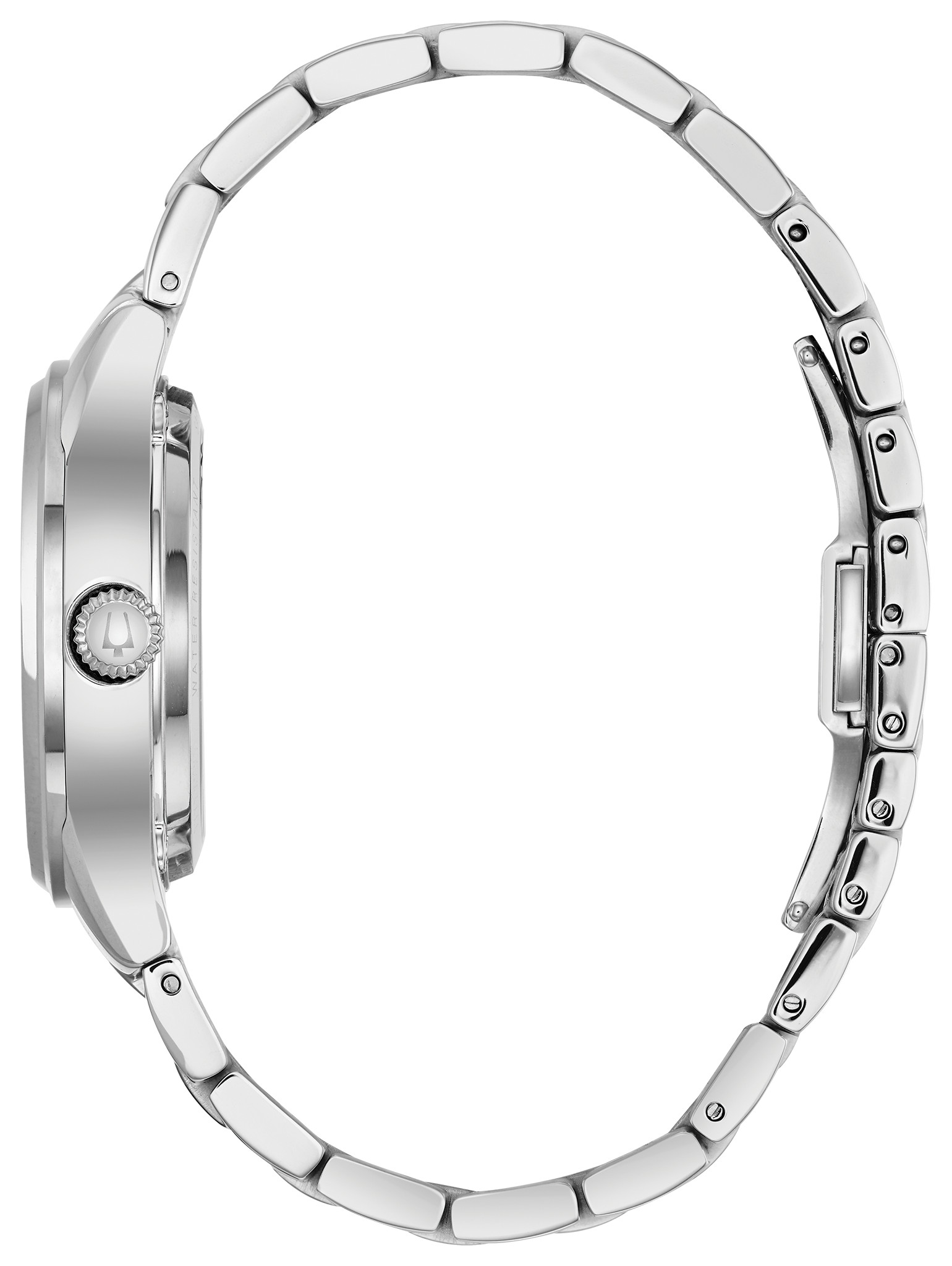 Bulova Sutton Women's Diamond White Dial Stainless Steel Watch
