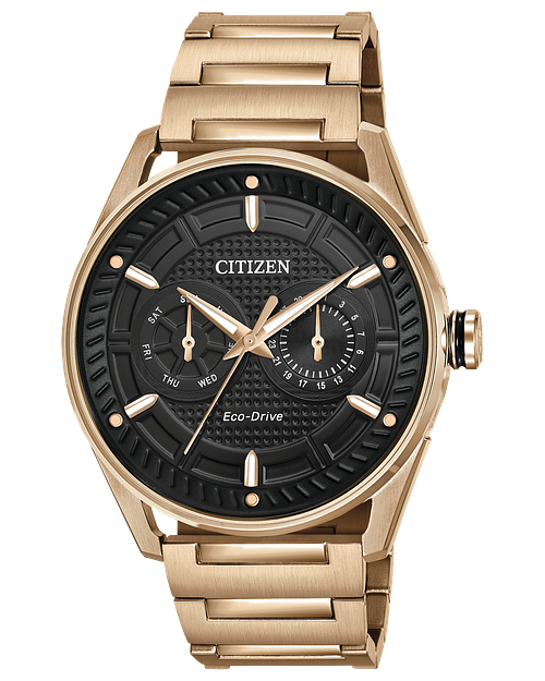 CTO - Men's Eco-Drive BU4023-54E Rose Gold Steel Watch | CITIZEN
