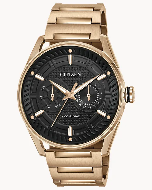Citizen rose gold mens watch hotsell