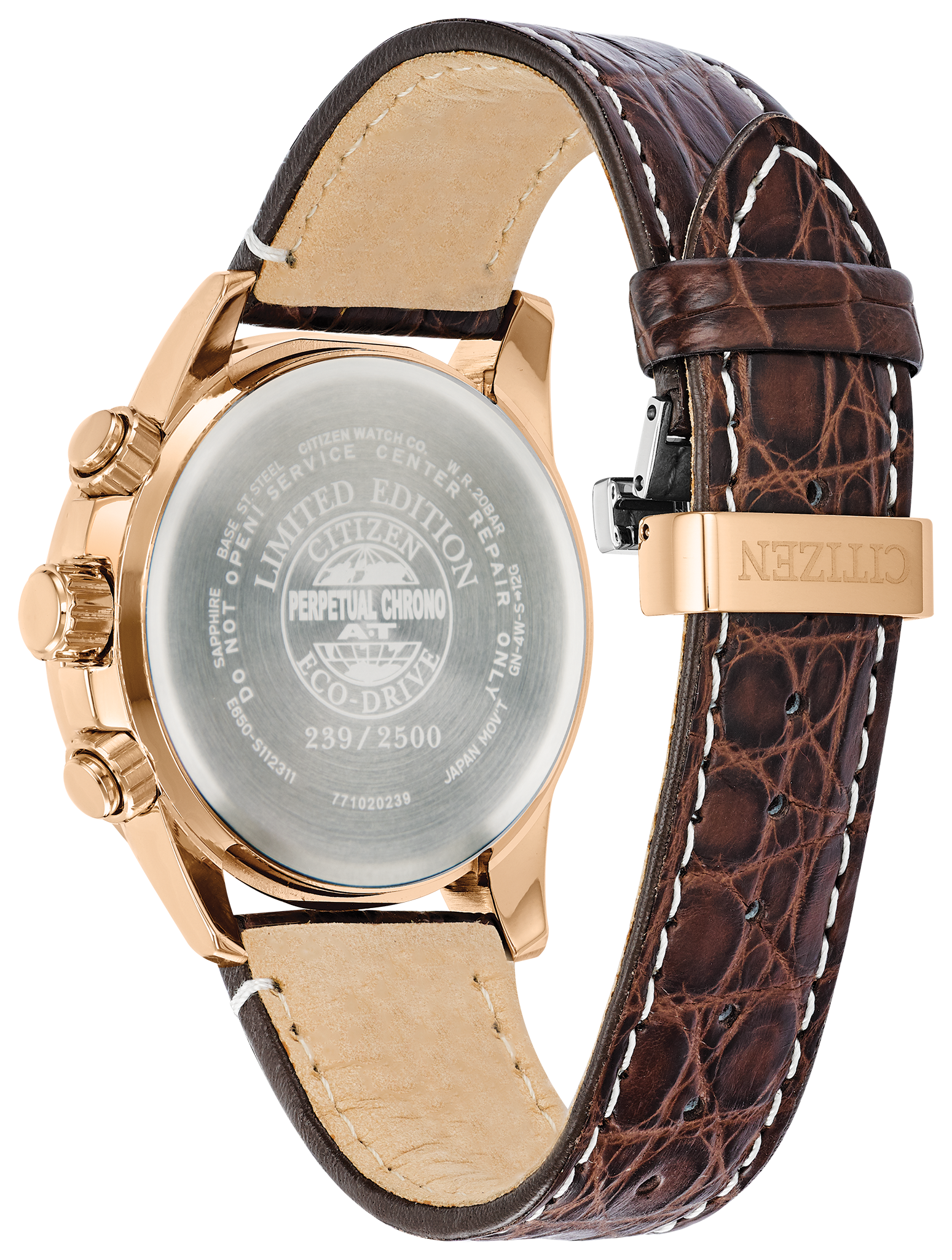 PCAT Brown Dial Stainless Steel Bracelet CB5912-50E | CITIZEN