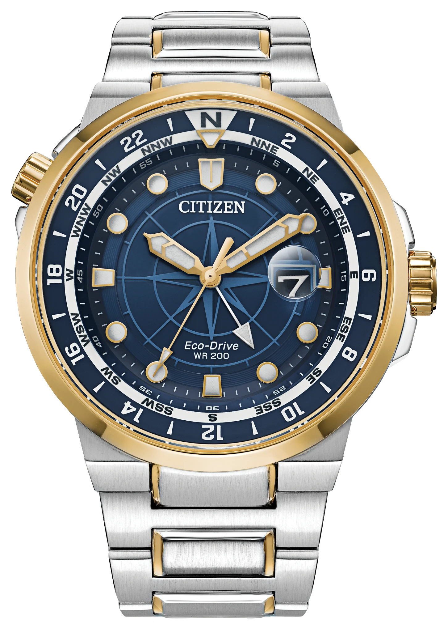 Endeavor Blue Dial Stainless Steel Bracelet BJ7144-52L | CITIZEN
