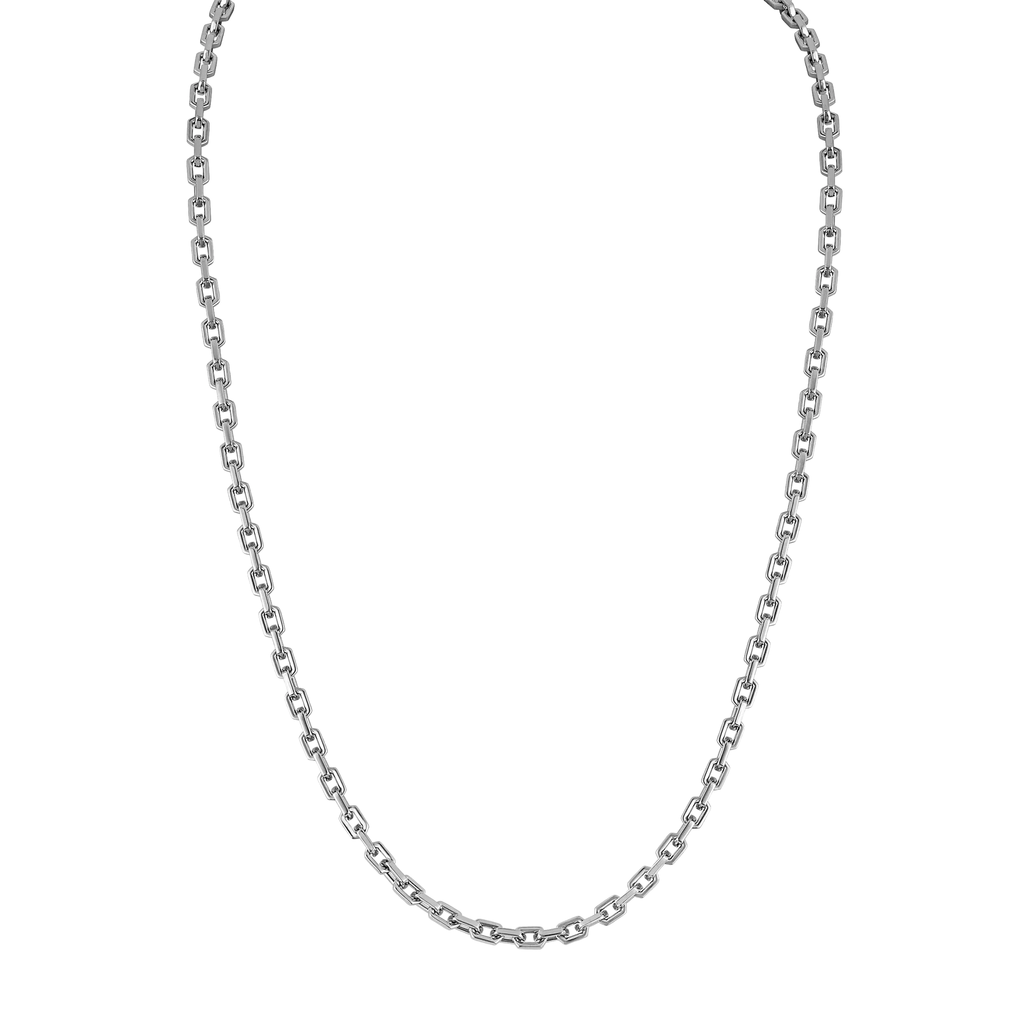 Icon Hexagon Cable Chain Necklace