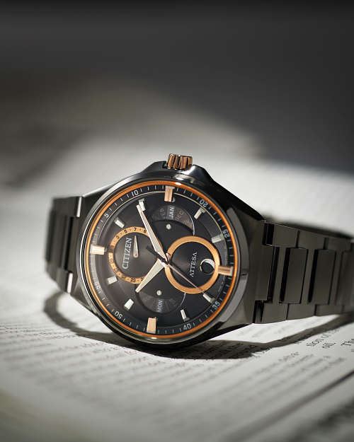 ATTESA Black Dial Super Titanium Bracelet BU0065-64E | CITIZEN ATTESA Black Dial Super Titanium Bracelet BU0065-64E | CITIZEN