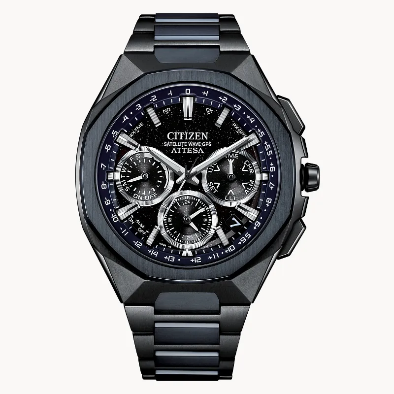 ATTESA Gray Dial Super Titanium with DLC Coating Bracelet CC4106 ATTESA Gray Dial Super Titanium with DLC Coating Bracelet CC4106