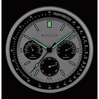 Lunar Pilot Wall Clock