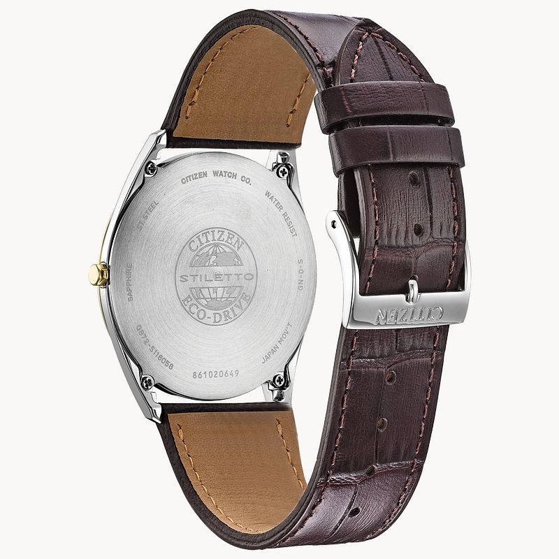 Stiletto - Men's Eco-Drive AR3074-03A Ultra Thin Gold Watch | CITIZEN