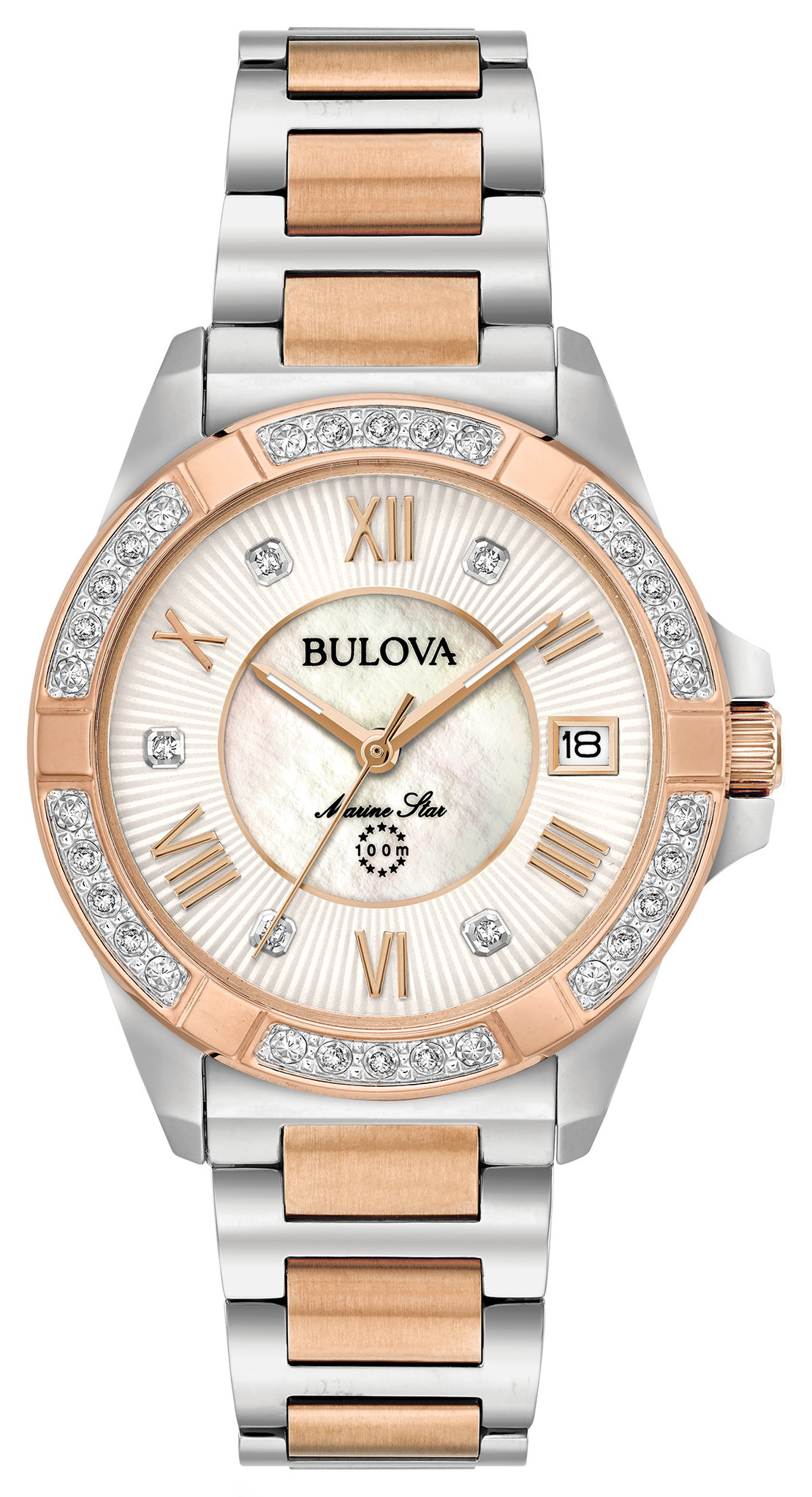 bulova diamond bracelet watch