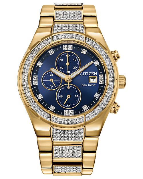 Crystal 2025 blue watch