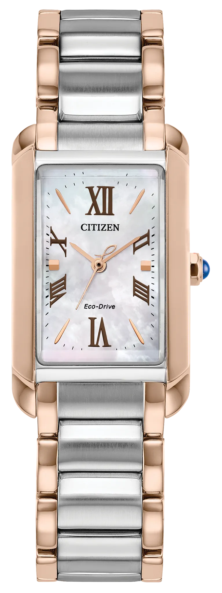 au maison Citizen L Bianca Pink Dial Stainless Steel Bracelet EW5624-54Y