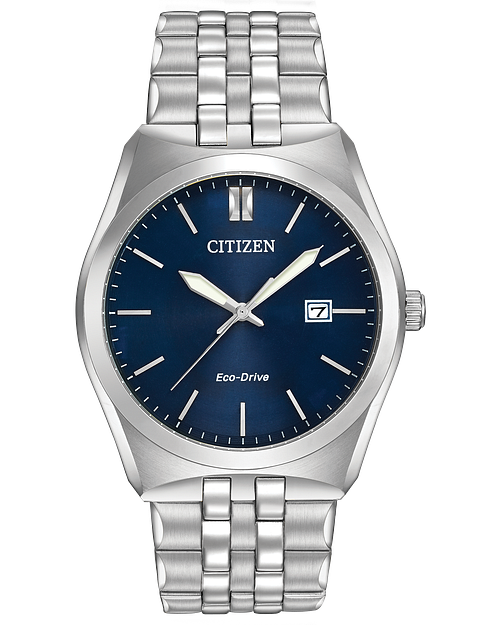 Citizen eco drive blue best sale face