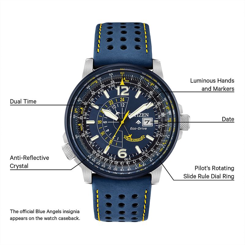 Citizen Promaster Nighthawk Men's Eco-Drive Blue Dial Watch | CITIZEN