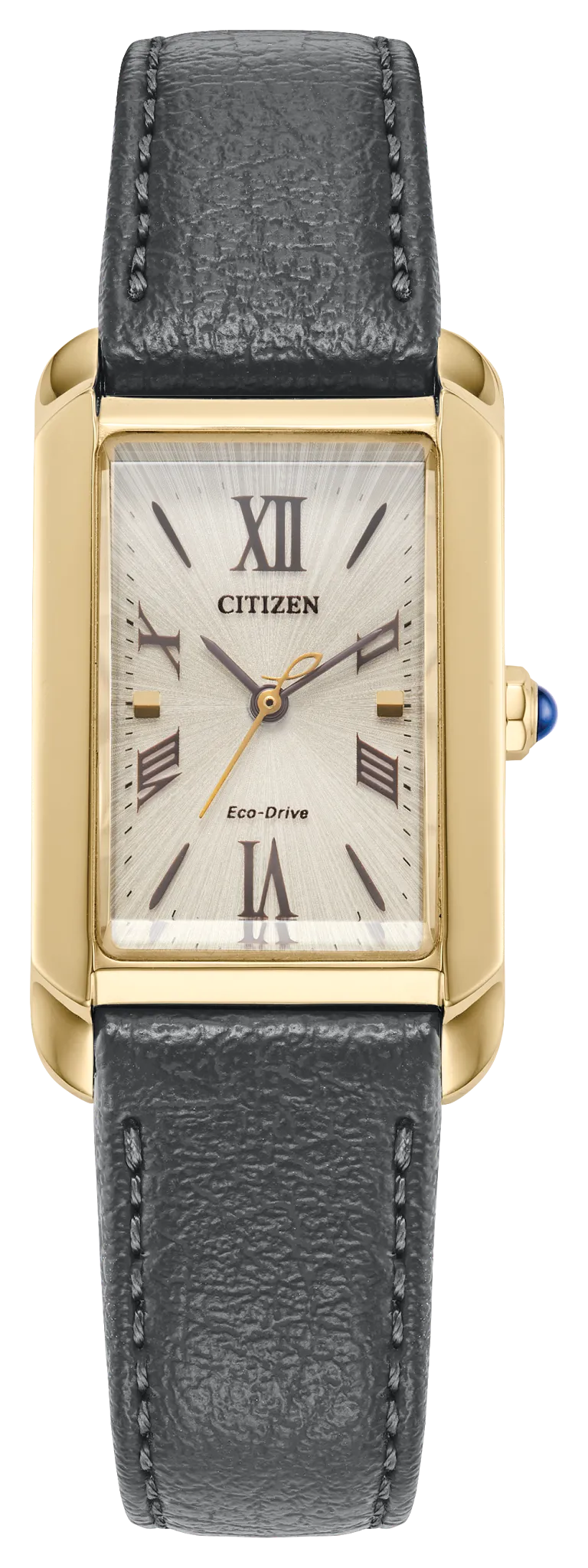 au maison Citizen L Bianca Gold-Tone Dial Apple Leather Strap EW5622-09P
