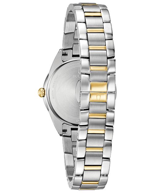 Bulova Sutton Women's Gold Diamond Classic Watch | Bulova