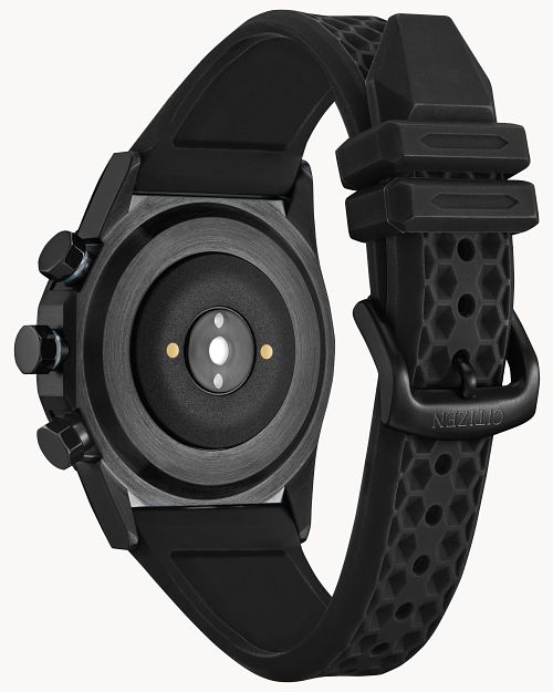 Citizen cz smart watch leather strap black Clearance
