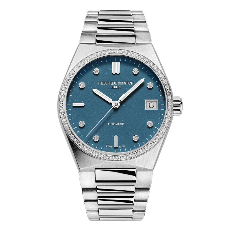 Frederique Constant Highlife 34 mm Light Blue Dial Women's Automatic Watch FC-303LBSD2NHD6B