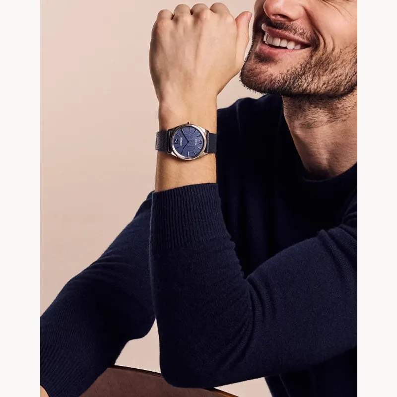 Suratto Blue Dial Leather Strap AR3120-08L | CITIZEN Suratto Blue Dial Leather Strap AR3120-08L | CITIZEN
