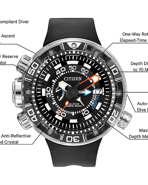 Citizen Quartz Citizen Aqualand Dive Watch Manual Promaster