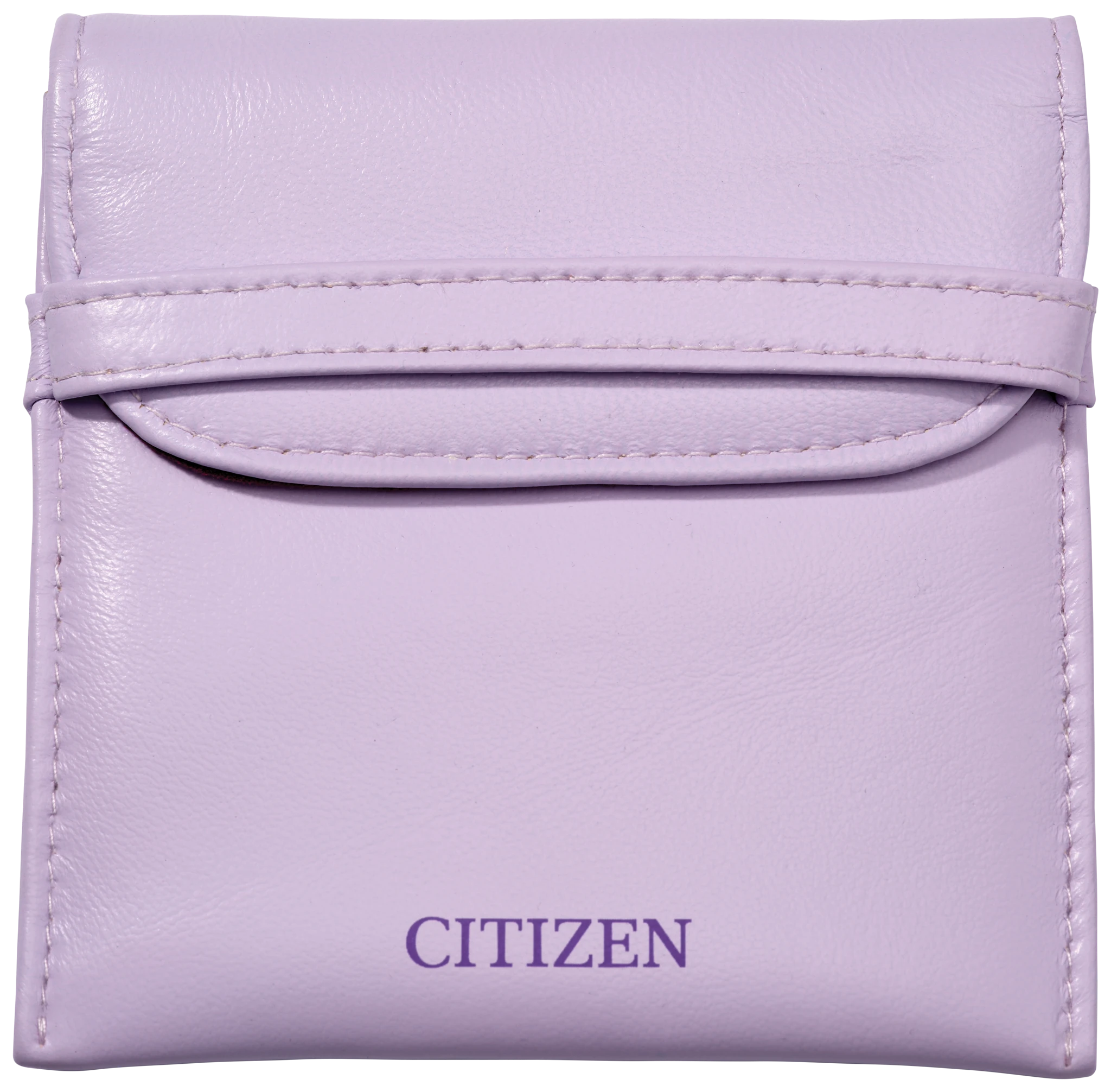 Citizen Purple Leather Watch Pouch image number 0