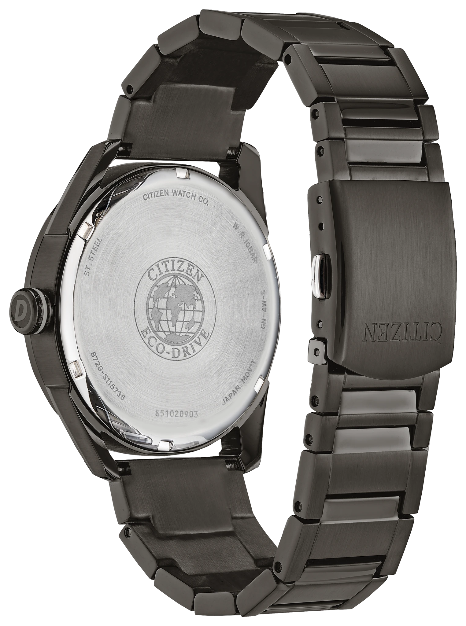 Citizen CTO Eco-Drive Gray Stainless Steel Watch | CITIZEN