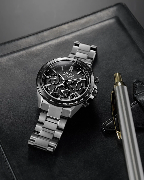 ATTESA Gray Dial Super Titanium Bracelet CC4058-67X | CITIZEN ATTESA Gray Dial Super Titanium Bracelet CC4058-67X | CITIZEN