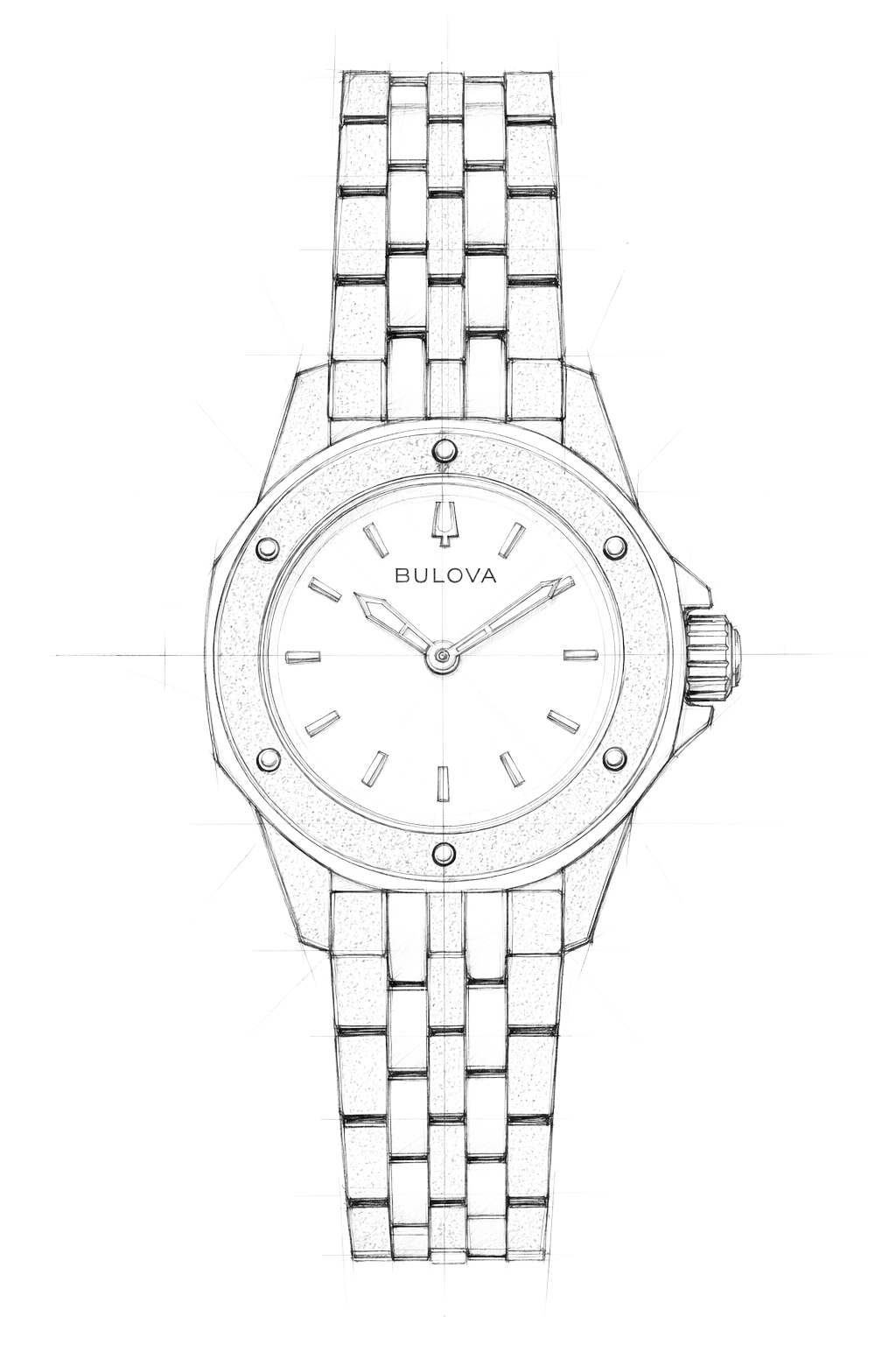 Watch technical diagram