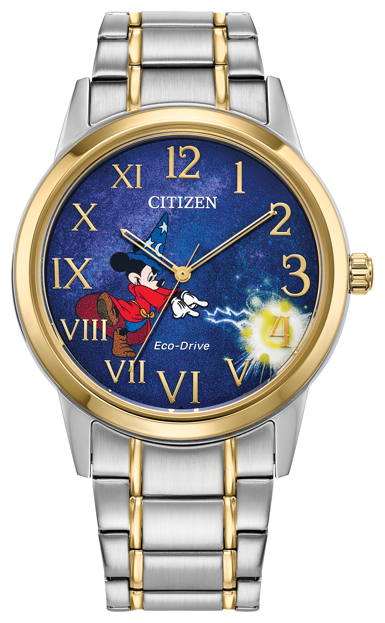 Disney Mickey Mouse Womens Watch, Two-Tone Bracelet India | Ubuy