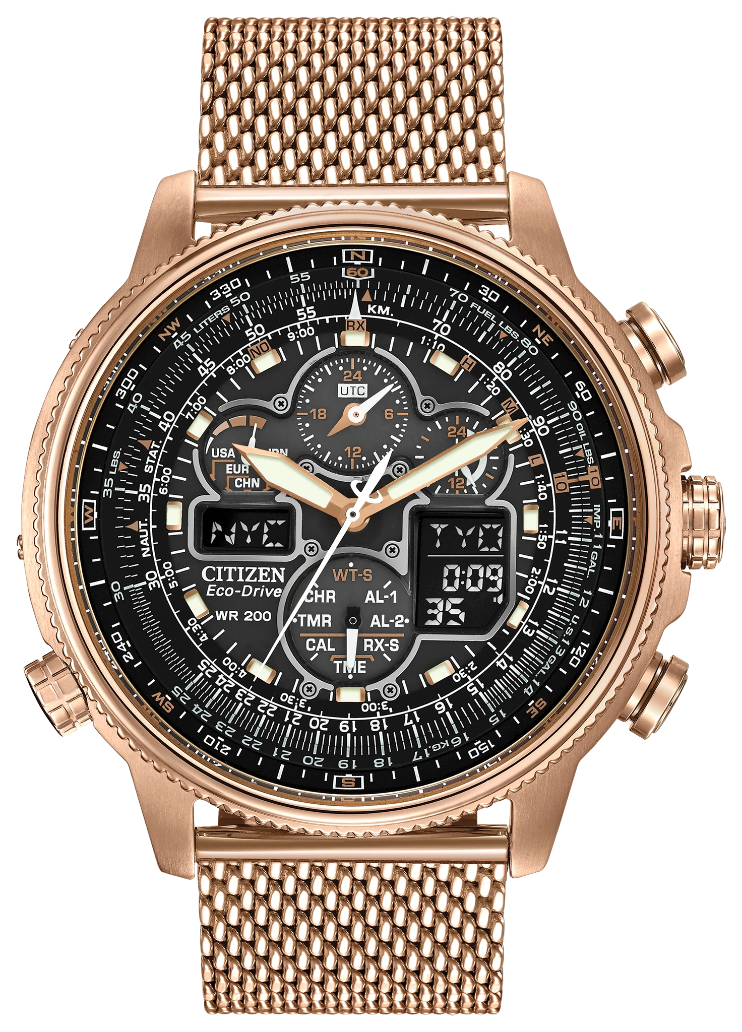 Promaster Navihawk A-T - Men's JY8033-51E Atomic Clock Watch | CITIZEN