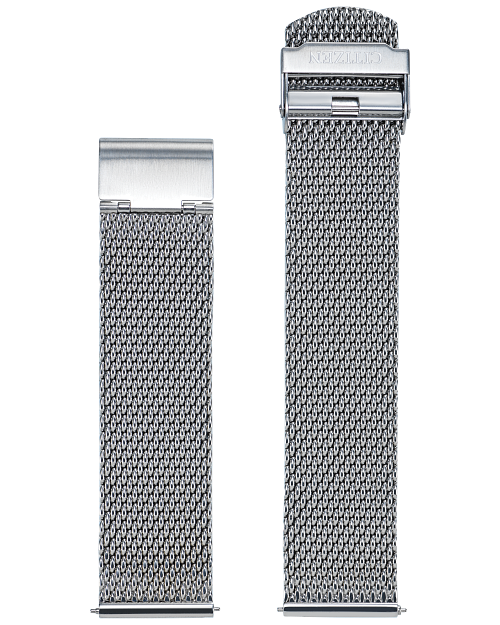 Silver-tone Mesh Bracelet (22mm) image number NaN