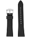 Black Textured Leather Strap