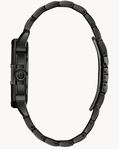 Bulova black crystal watch online