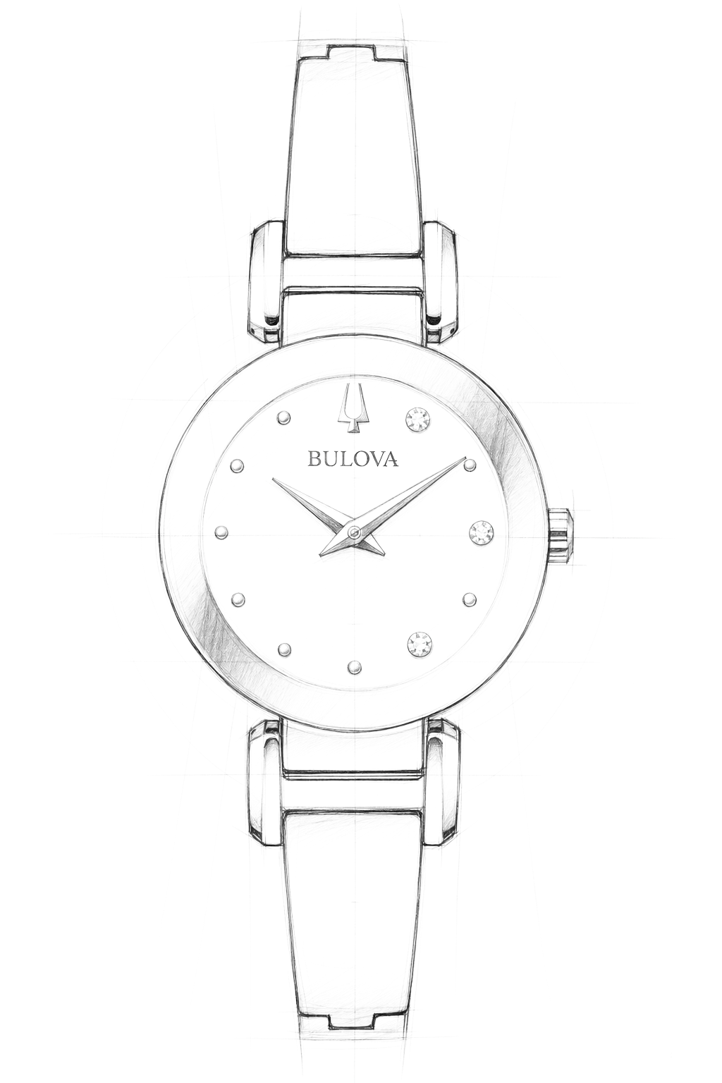 Watch technical diagram