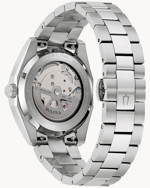 Green Dial Stainless Steel Bracelet Surveyor 96B429 | Bulova Green Dial Stainless Steel Bracelet Surveyor 96B429 | Bulova