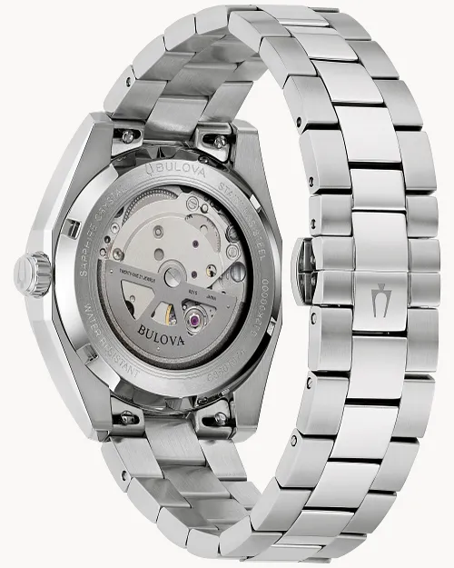 Green Dial Stainless Steel Bracelet Surveyor 96B429 | Bulova Green Dial Stainless Steel Bracelet Surveyor 96B429 | Bulova