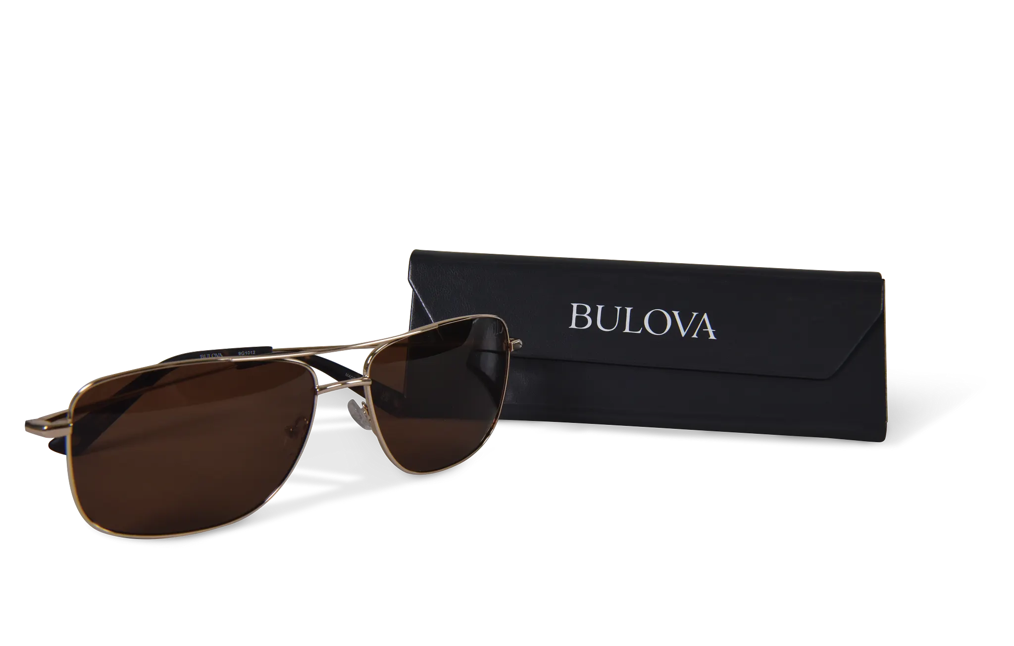 Gold-Tone Navigator Sunglasses