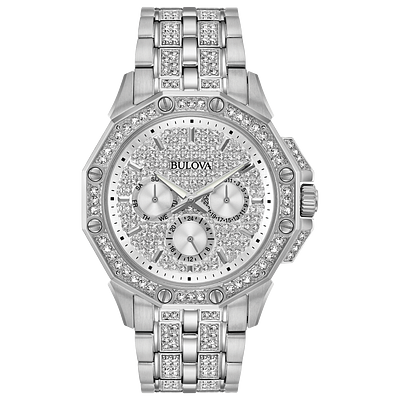 Men s Crystal Watches Bulova