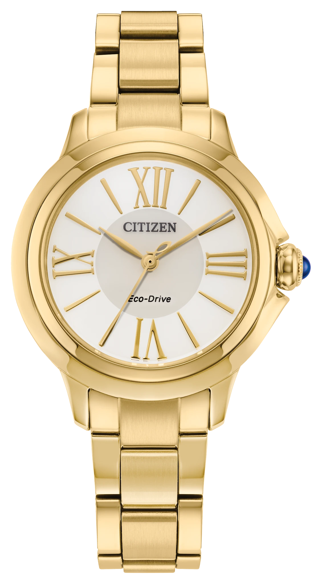 au maison Citizen L Ceci White Dial Stainless Steel Bracelet EM1162-52A