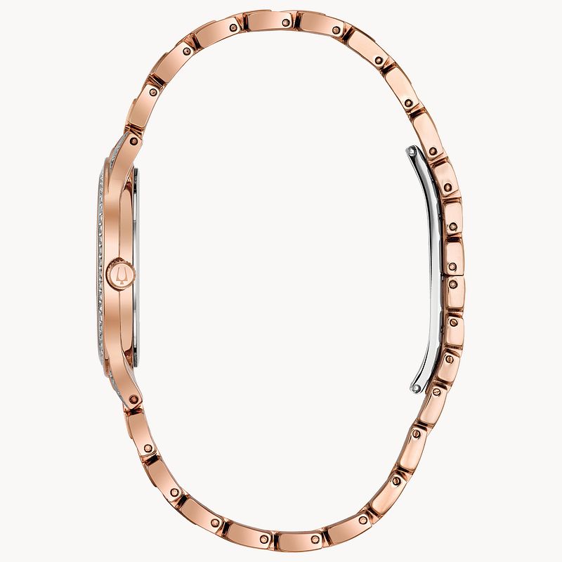 Bulova women's 2025 crystal bracelet watch