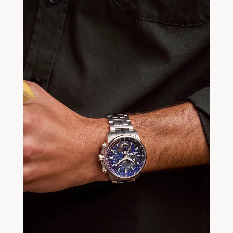 PCAT Blue Dial Stainless Steel Bracelet CB5880-54L | CITIZEN PCAT Blue Dial Stainless Steel Bracelet CB5880-54L | CITIZEN