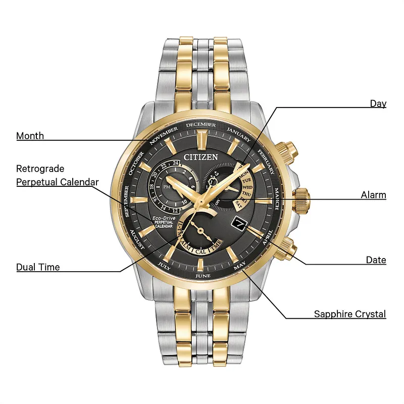 Citizen calibre 8700 gold sale