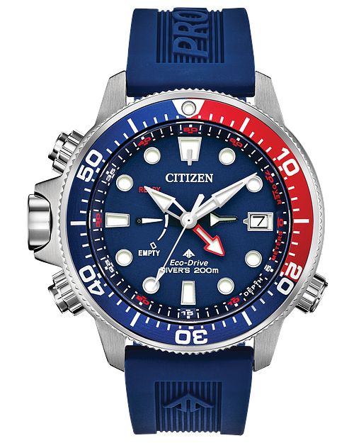 Citizen Promaster Aqualand Eco-Drive Blue Dial Watch | CITIZEN