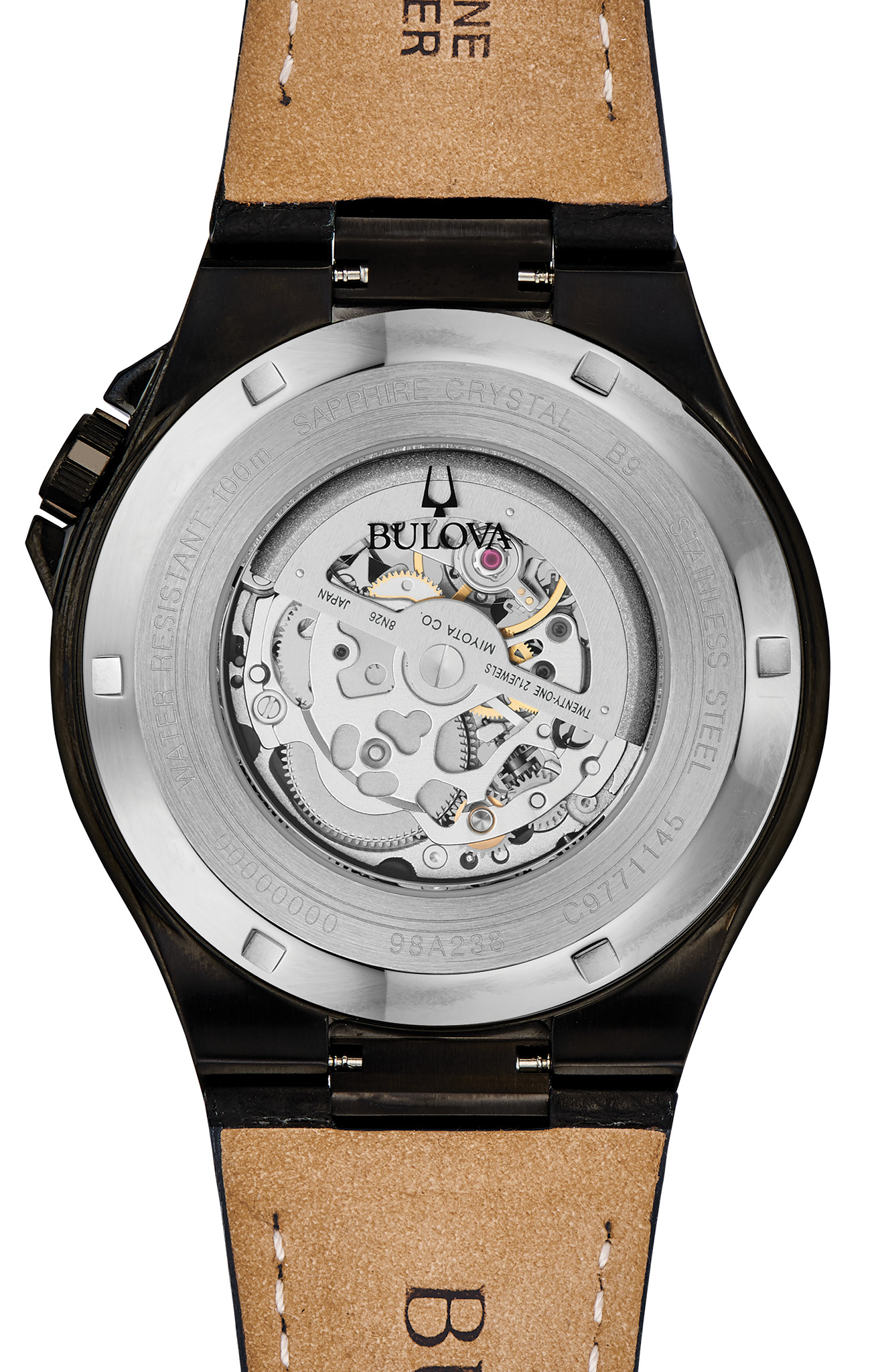 bulova maquina skeleton