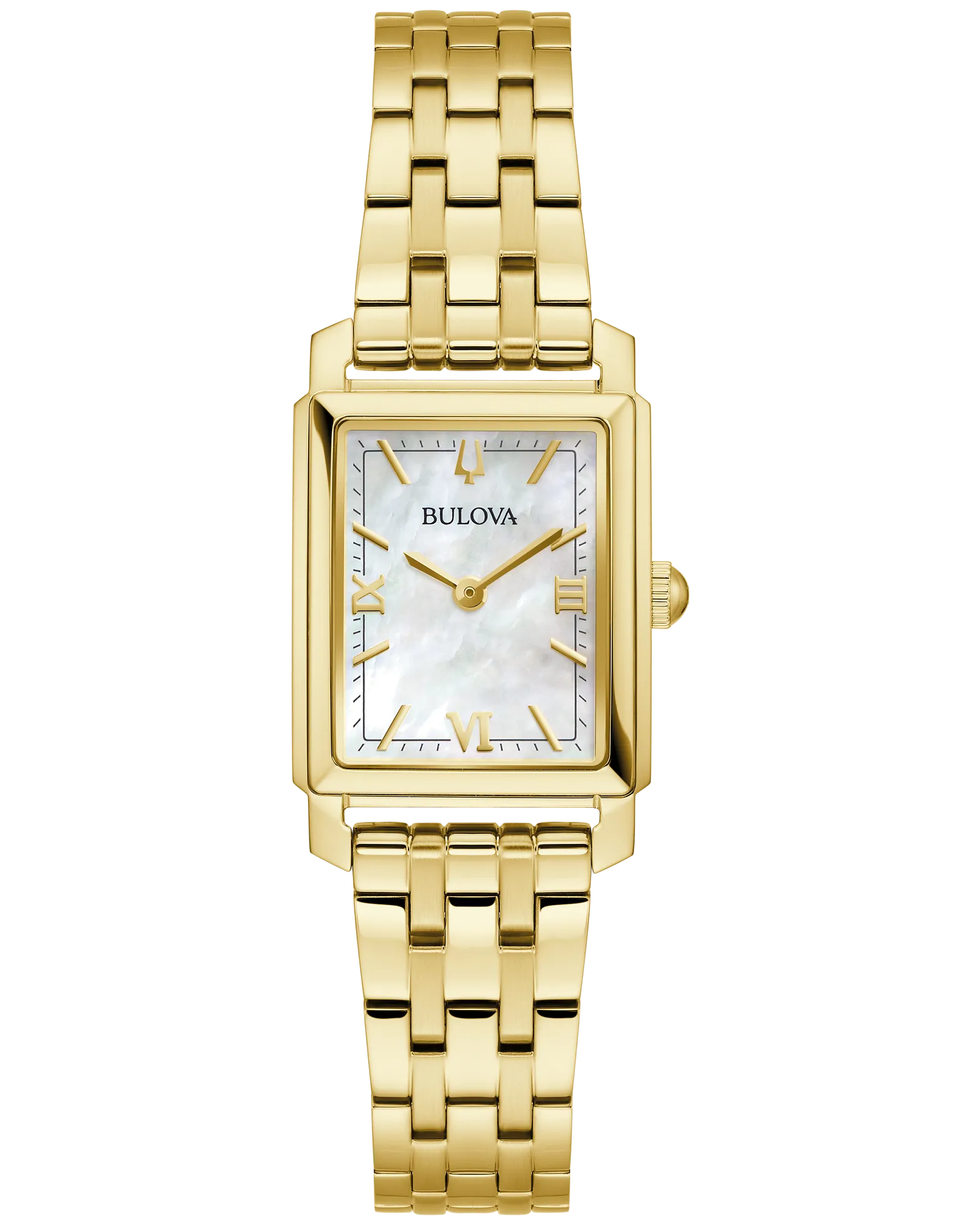 Bulova White Dial Stainless Steel Bracelet Sutton 97L177 — White