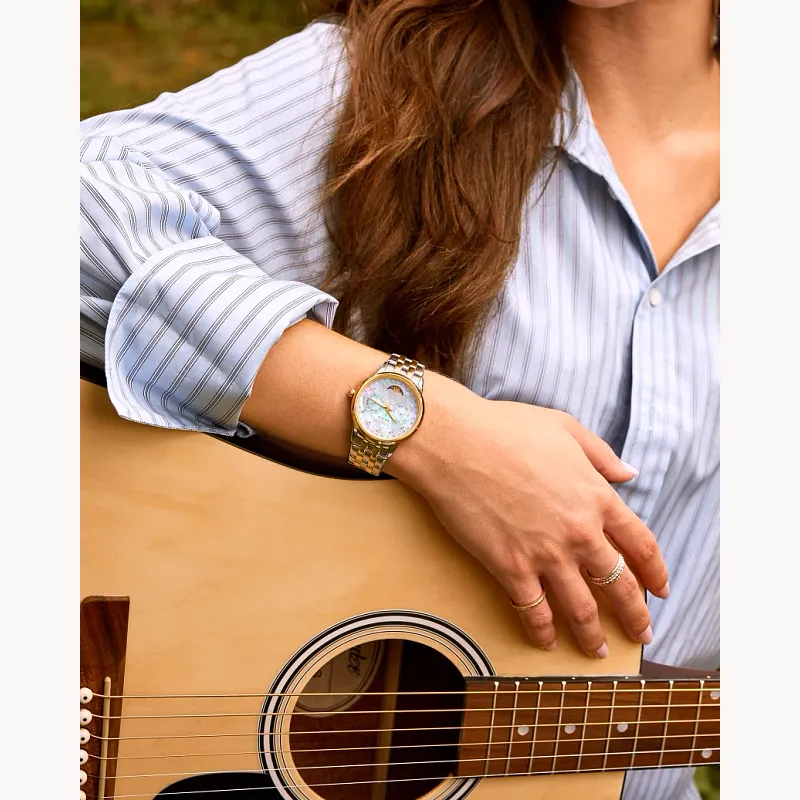 Calendrier White Dial Stainless Steel Bracelet FD0004-51D Calendrier White Dial Stainless Steel Bracelet FD0004-51D
