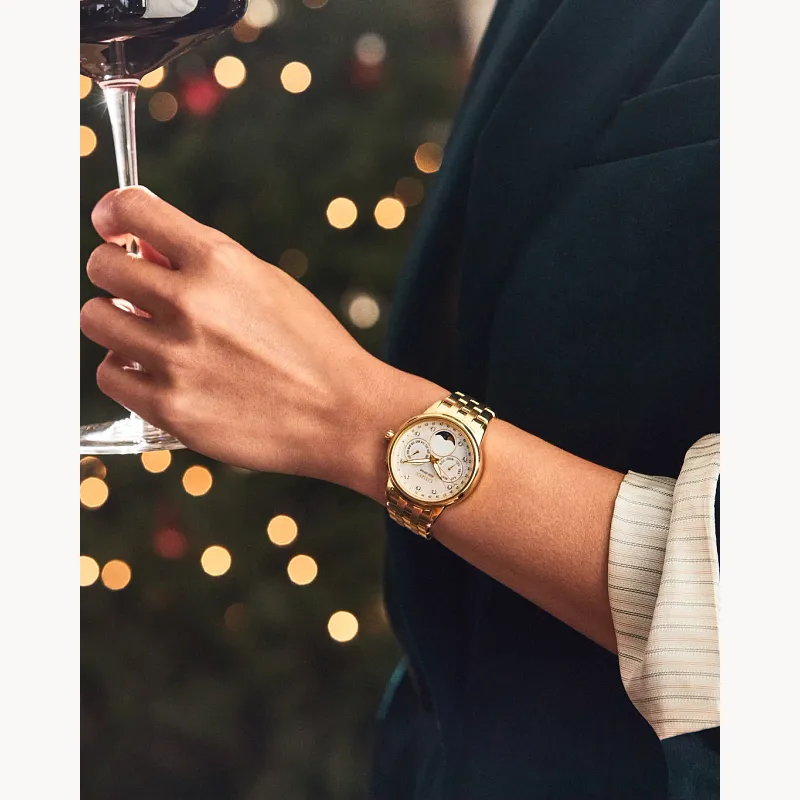 Calendrier White Dial Stainless Steel Bracelet FD0002-57D Calendrier White Dial Stainless Steel Bracelet FD0002-57D