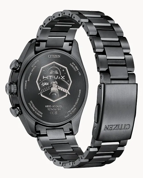 ATTESA Black Dial Super Titanium with DLC Coating Bracelet AT8289 ATTESA Black Dial Super Titanium with DLC Coating Bracelet AT8289