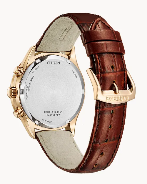Classic Brown Dial Leather Bracelet AT2573-07X | CITIZEN Classic Brown Dial Leather Bracelet AT2573-07X | CITIZEN
